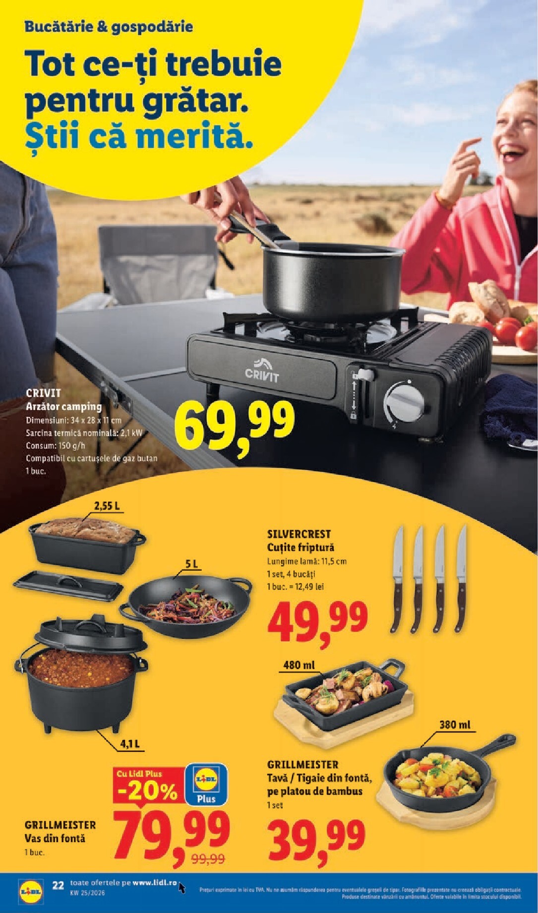 lidl - Lidl pliante pentru săptămâna viitoare de la luni 15.06.2026 până la duminică 21.06.2026 - page: 22