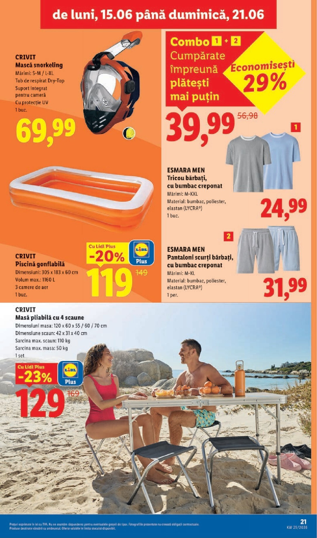 lidl - Lidl pliante pentru săptămâna viitoare de la luni 15.06.2026 până la duminică 21.06.2026 - page: 21