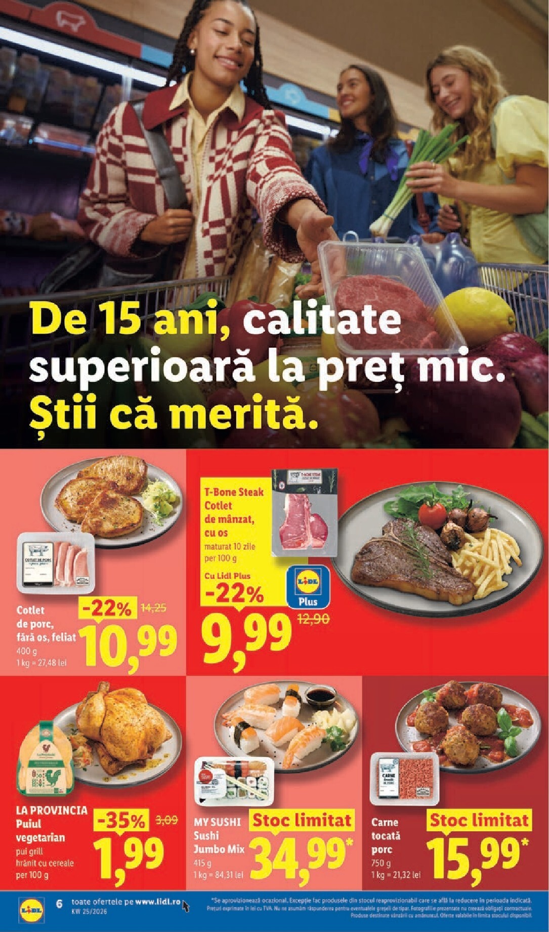 lidl - Lidl pliante pentru săptămâna viitoare de la luni 15.06.2026 până la duminică 21.06.2026 - page: 6