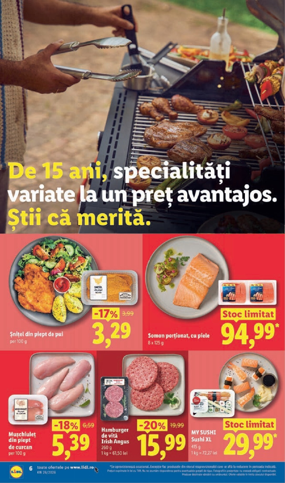 lidl - Lidl pliante pentru săptămâna viitoare de la luni 22.06.2026 până la duminică 28.06.2026 - page: 6