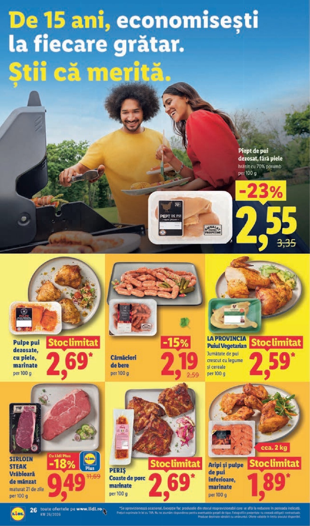 lidl - Lidl pliante pentru săptămâna viitoare de la luni 22.06.2026 până la duminică 28.06.2026 - page: 26