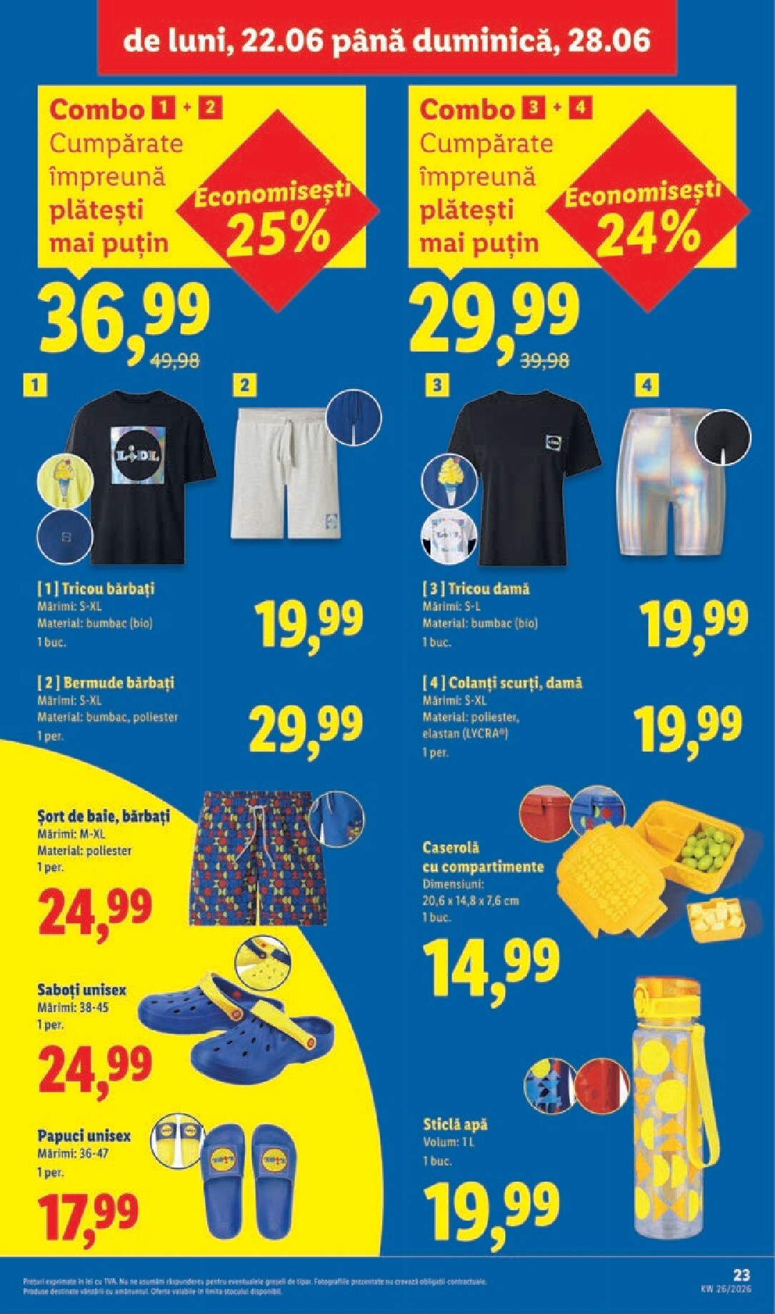 lidl - Lidl pliante pentru săptămâna viitoare de la luni 22.06.2026 până la duminică 28.06.2026 - page: 23