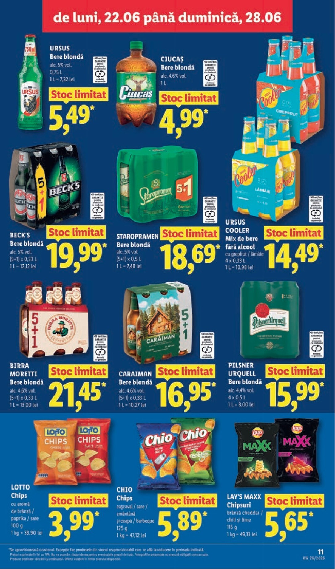 lidl - Lidl pliante pentru săptămâna viitoare de la luni 22.06.2026 până la duminică 28.06.2026 - page: 11