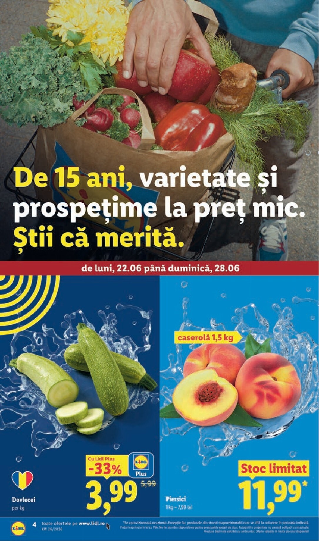 lidl - Lidl pliante pentru săptămâna viitoare de la luni 22.06.2026 până la duminică 28.06.2026 - page: 4