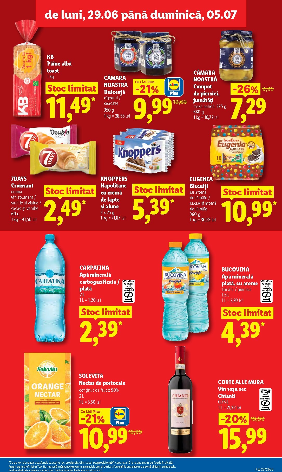 lidl - Lidl - Catalogul săptămânal pliante pentru săptămâna viitoare de la luni 29.06.2026 până la duminică 05.07.2026 - page: 13