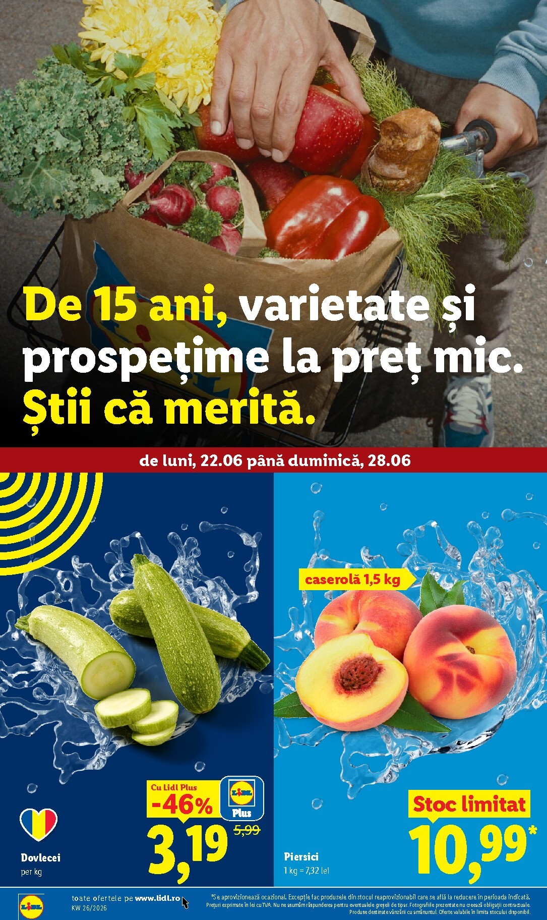 lidl - Brosura Lidl valabilă de la luni 22.06.2026 până la duminică 28.06.2026 - page: 6