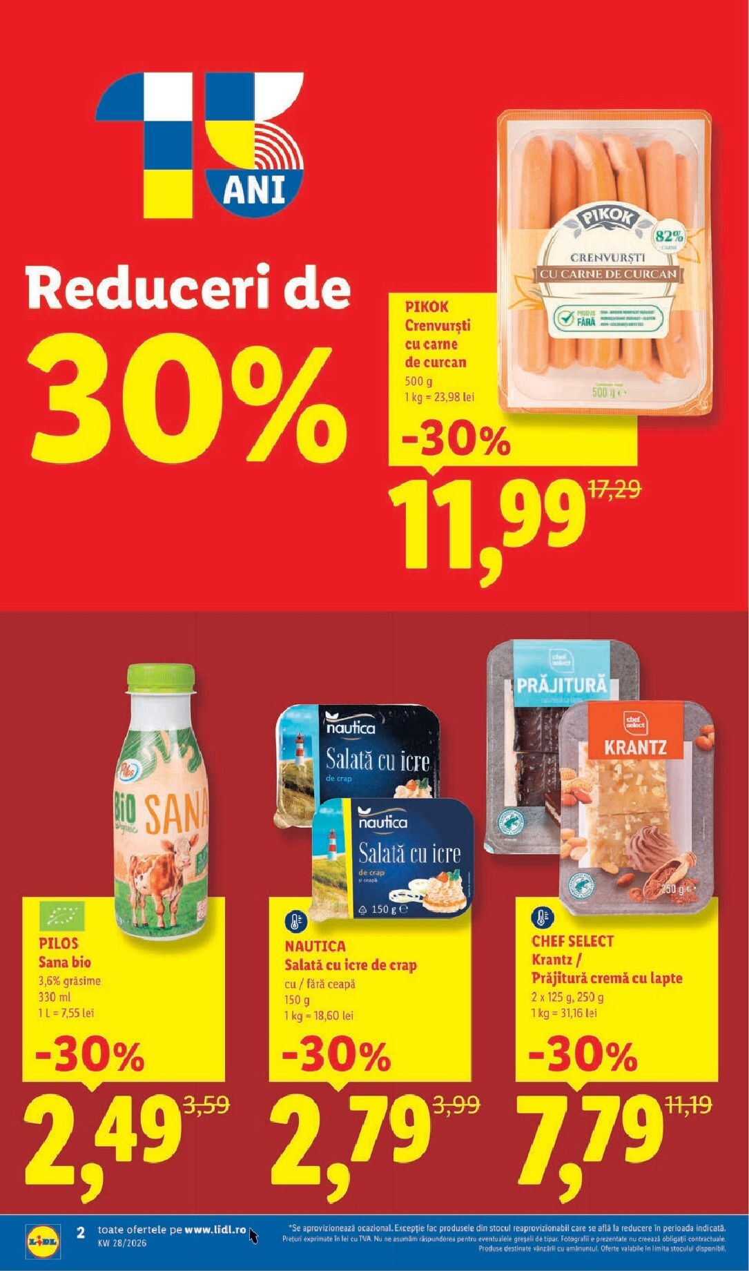 lidl - Lidl - Catalogul săptămânal pliante pentru săptămâna viitoare de la luni 06.07.2026 până la duminică 12.07.2026 - page: 2