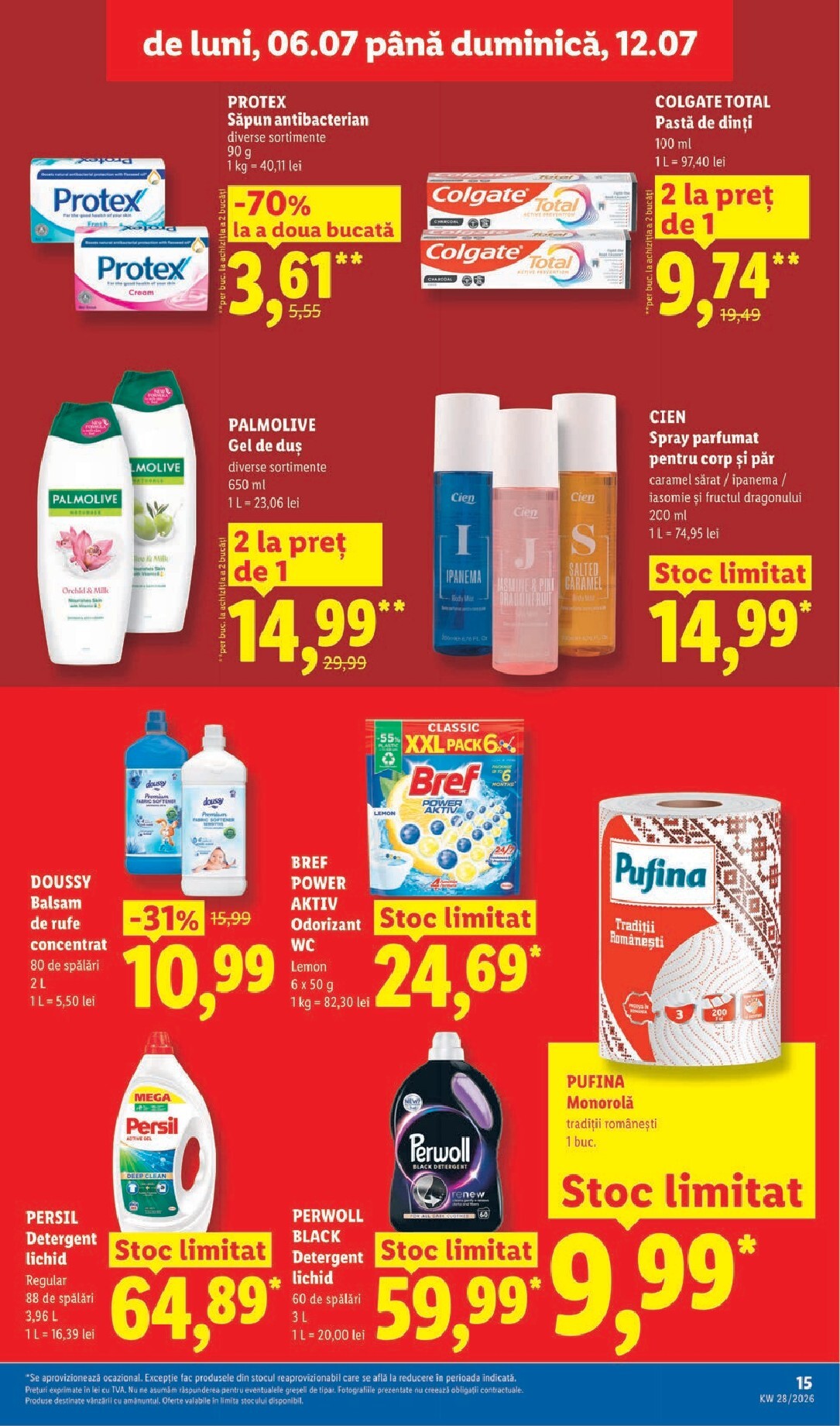 lidl - Lidl - Catalogul săptămânal pliante pentru săptămâna viitoare de la luni 06.07.2026 până la duminică 12.07.2026 - page: 15
