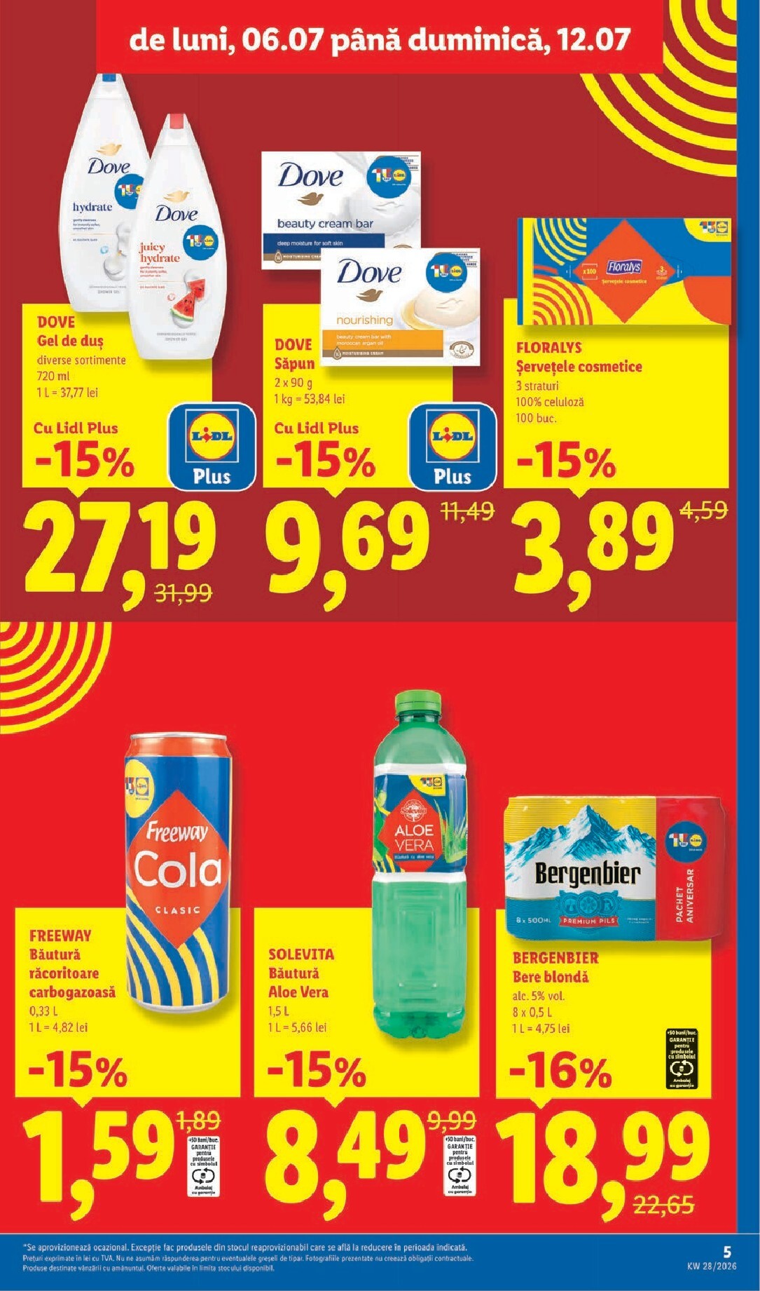lidl - Lidl - Catalogul săptămânal pliante pentru săptămâna viitoare de la luni 06.07.2026 până la duminică 12.07.2026 - page: 5