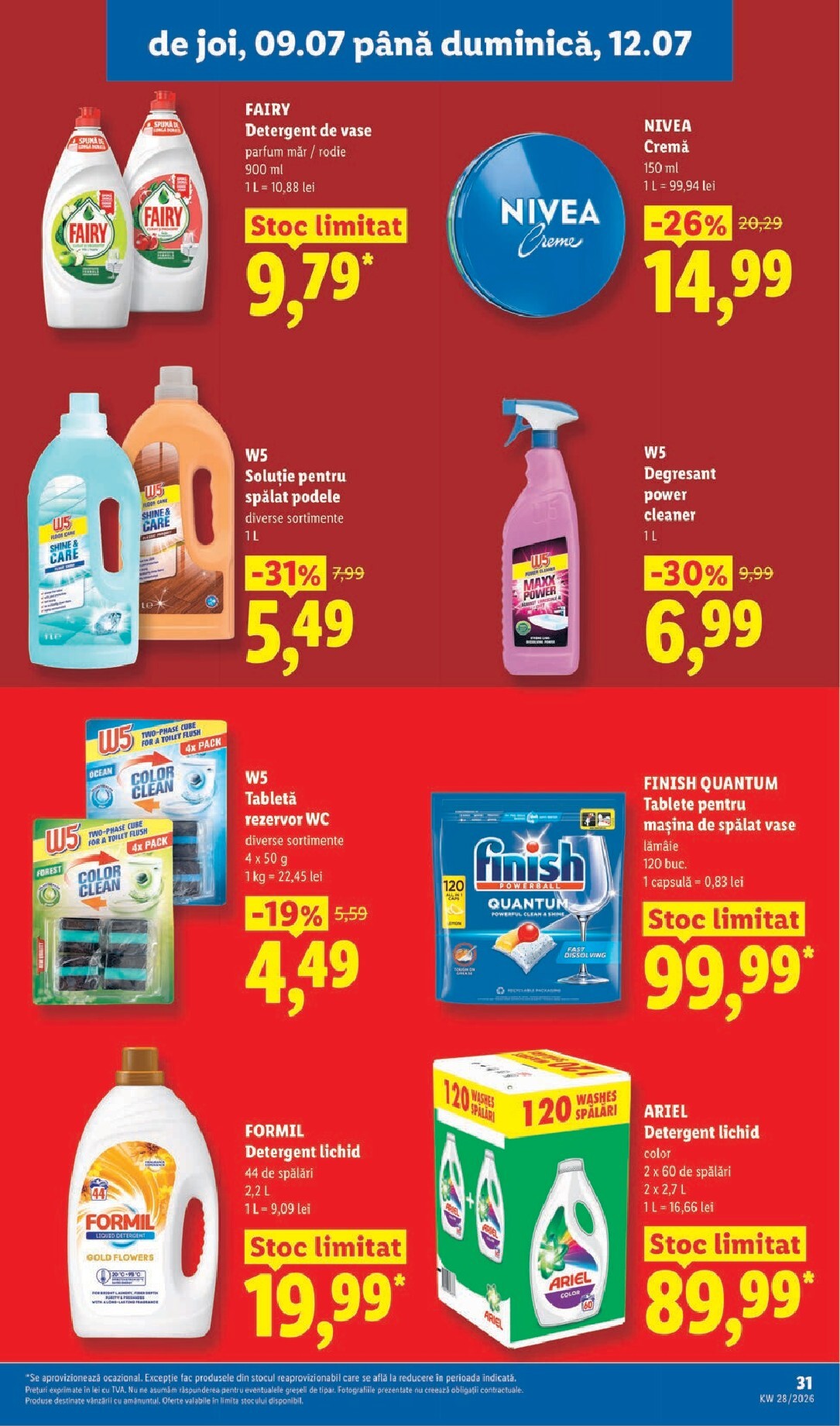 lidl - Lidl - Catalogul săptămânal pliante pentru săptămâna viitoare de la luni 06.07.2026 până la duminică 12.07.2026 - page: 31