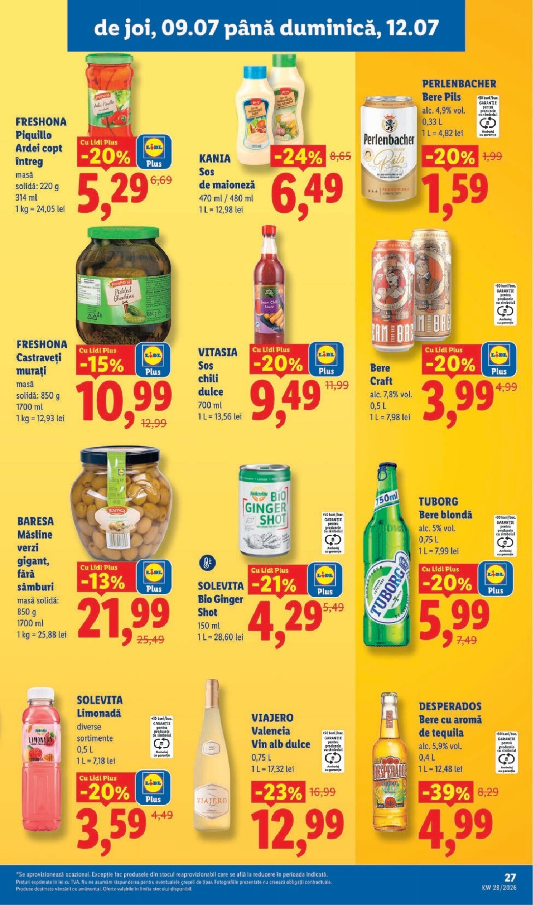 lidl - Lidl - Catalogul săptămânal pliante pentru săptămâna viitoare de la luni 06.07.2026 până la duminică 12.07.2026 - page: 27