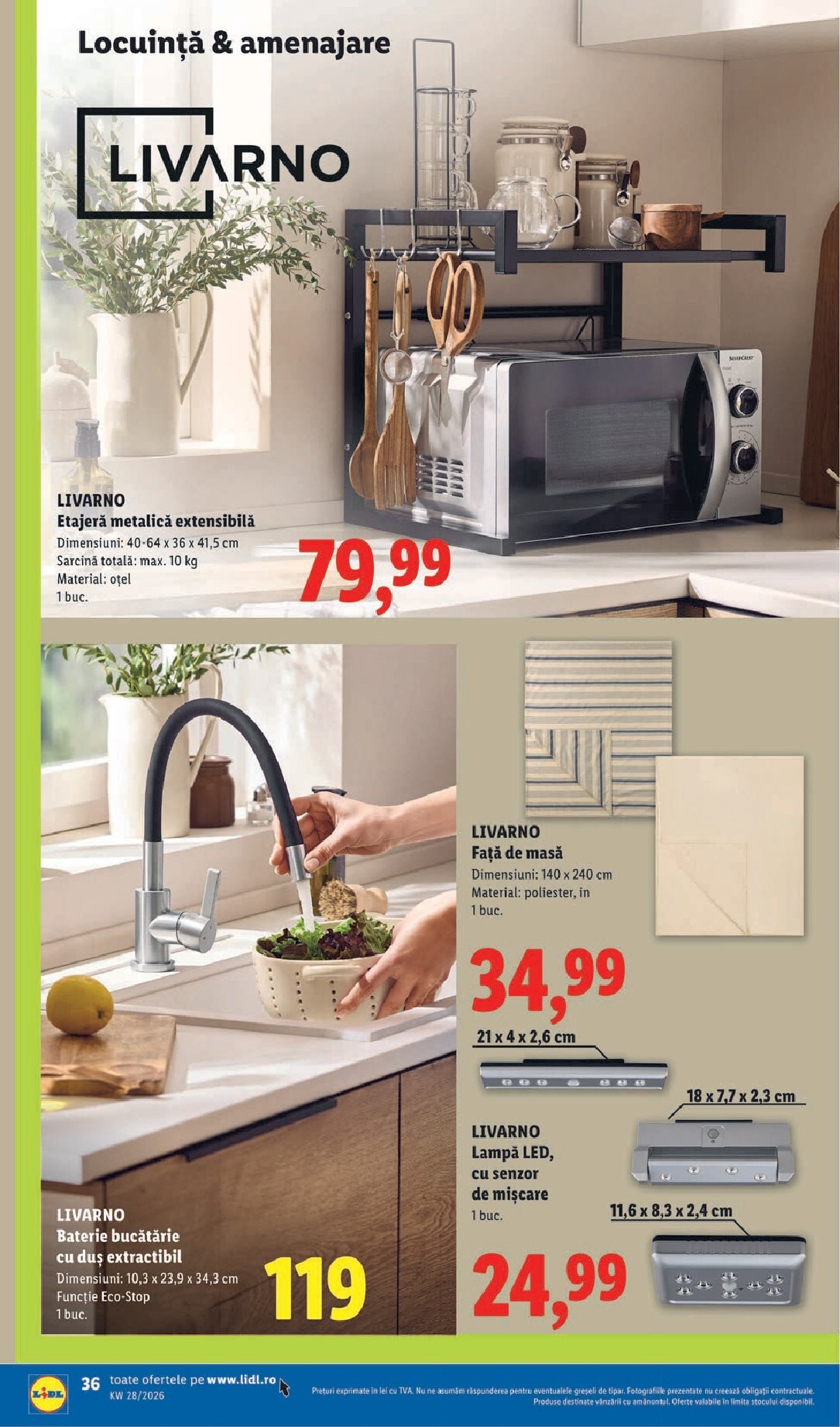 lidl - Lidl - Catalogul săptămânal pliante pentru săptămâna viitoare de la luni 06.07.2026 până la duminică 12.07.2026 - page: 36