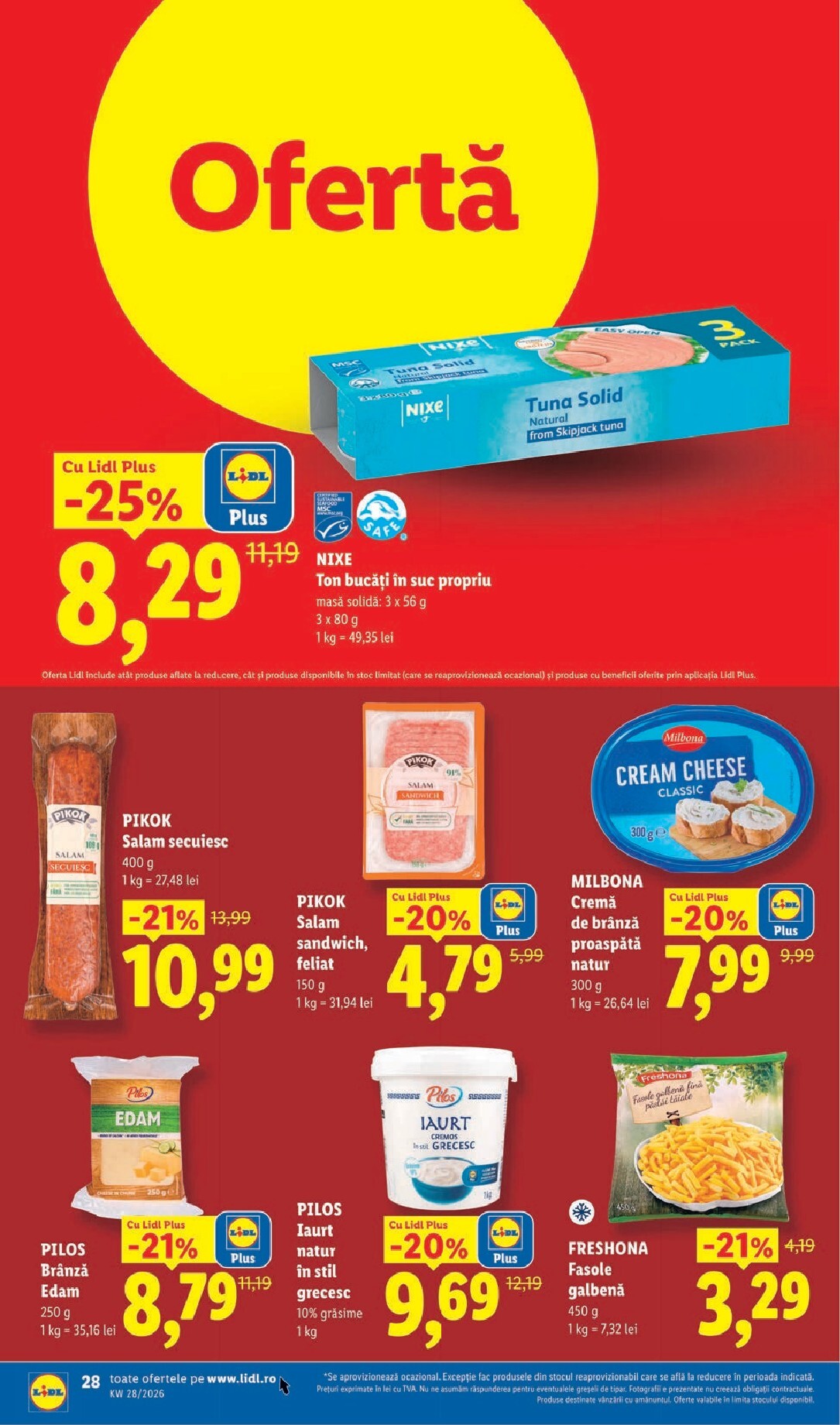 lidl - Lidl - Catalogul săptămânal pliante pentru săptămâna viitoare de la luni 06.07.2026 până la duminică 12.07.2026 - page: 28