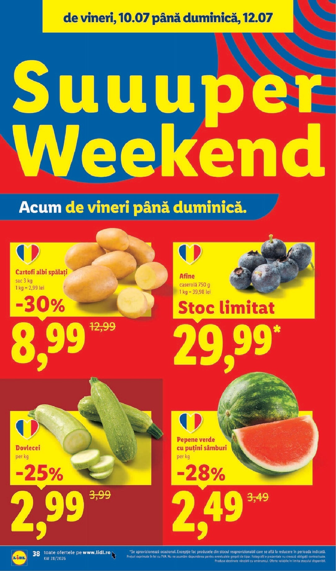 lidl - Lidl - Catalogul săptămânal pliante pentru săptămâna viitoare de la luni 06.07.2026 până la duminică 12.07.2026 - page: 38