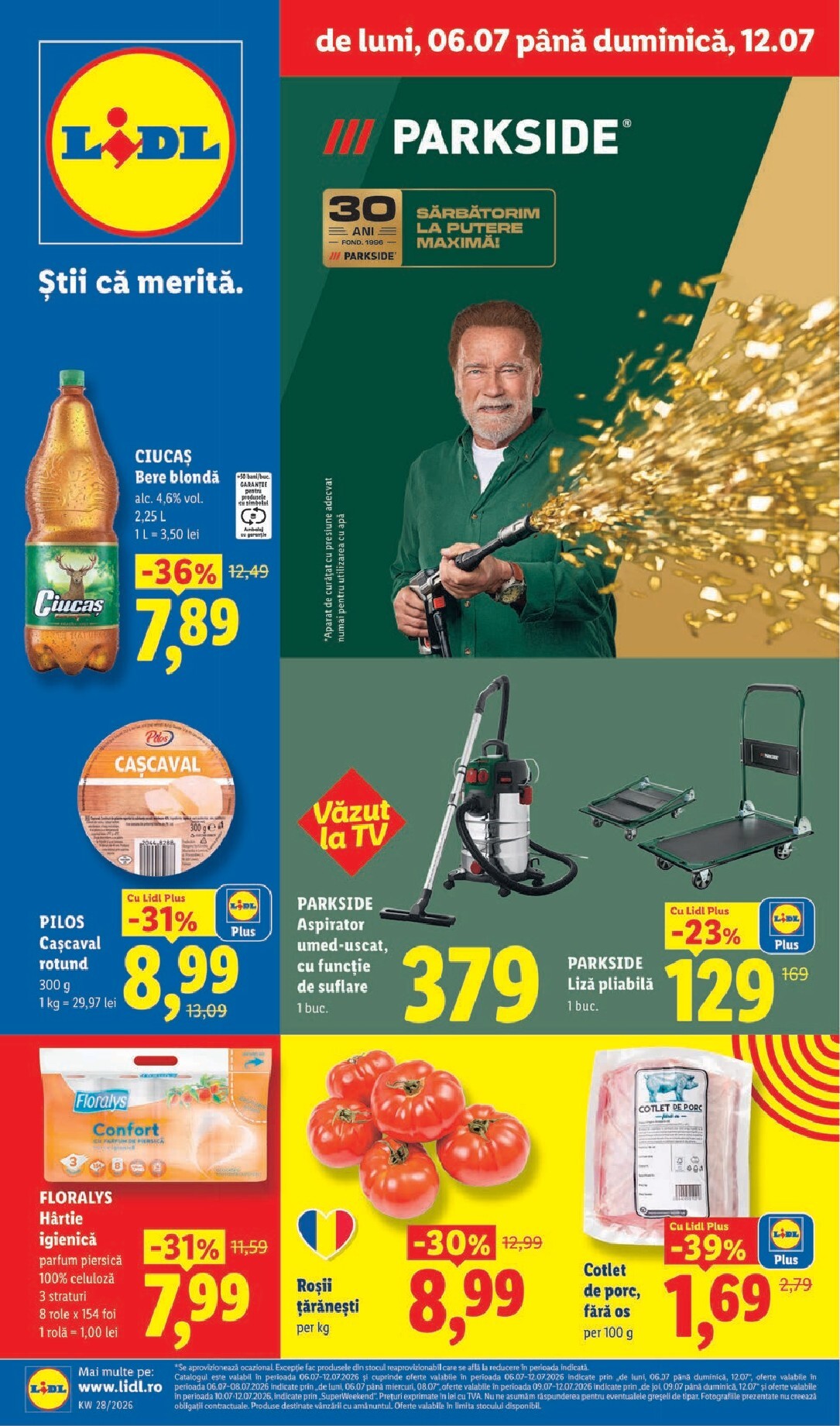 lidl - Lidl - Catalogul săptămânal pliante pentru săptămâna viitoare de la luni 06.07.2026 până la duminică 12.07.2026