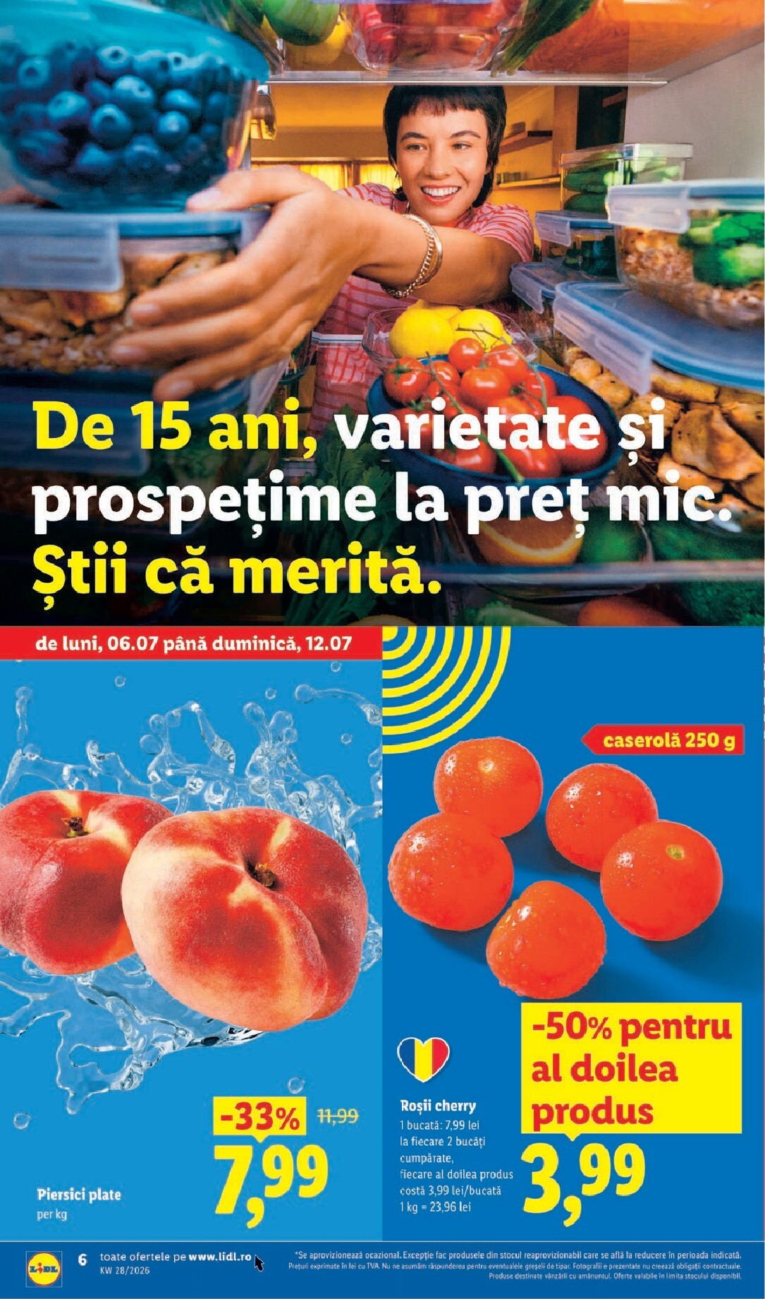 lidl - Lidl - Catalogul săptămânal pliante pentru săptămâna viitoare de la luni 06.07.2026 până la duminică 12.07.2026 - page: 6