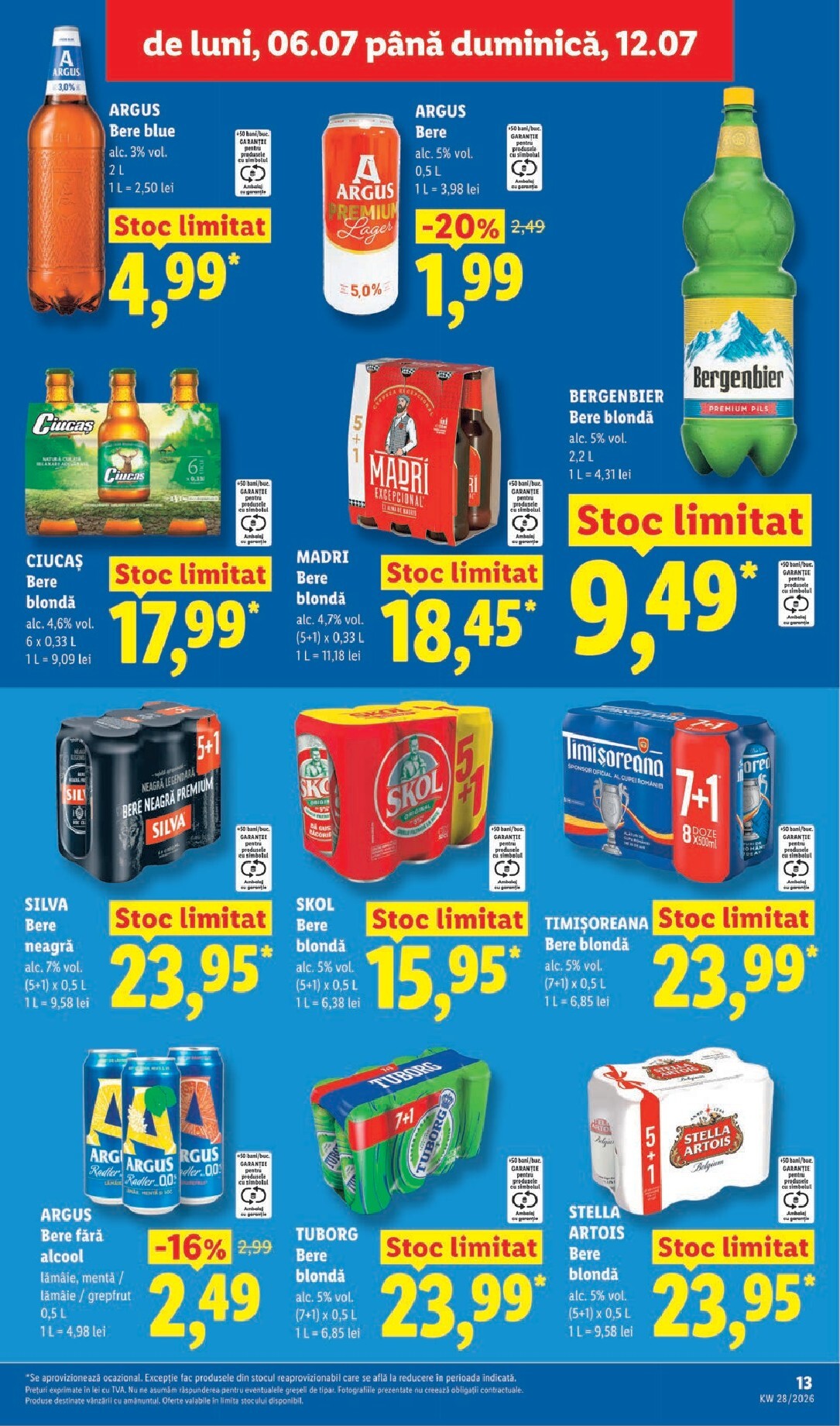 lidl - Lidl - Catalogul săptămânal pliante pentru săptămâna viitoare de la luni 06.07.2026 până la duminică 12.07.2026 - page: 13