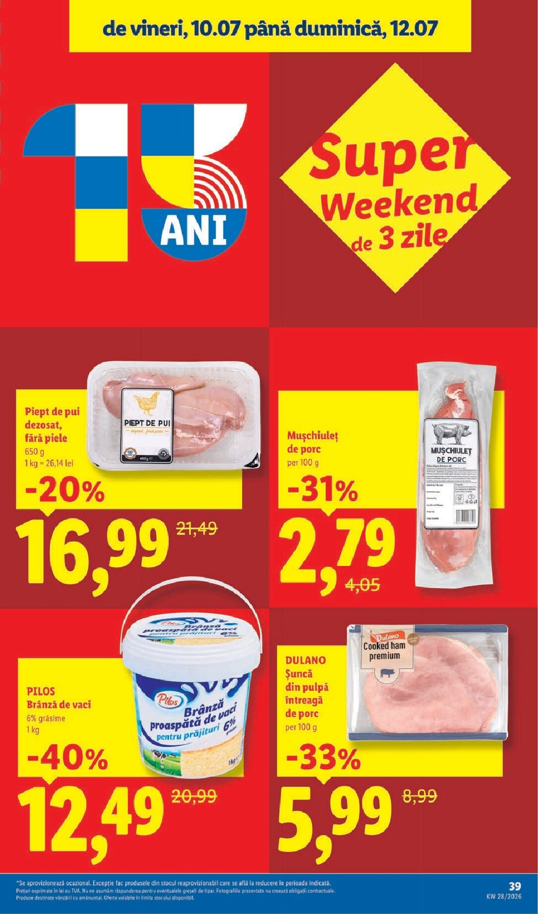 lidl - Lidl - Catalogul săptămânal pliante pentru săptămâna viitoare de la luni 06.07.2026 până la duminică 12.07.2026 - page: 39