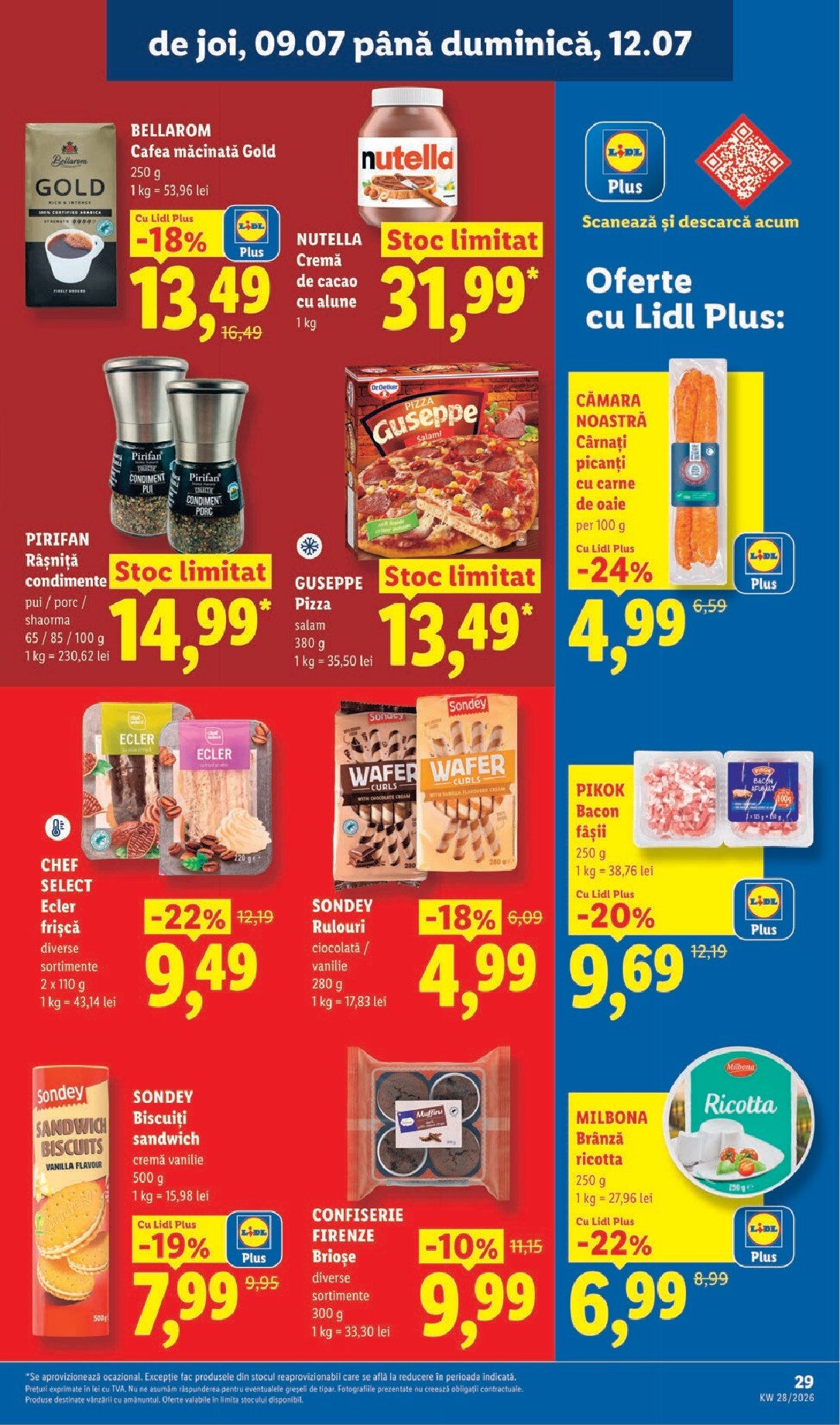 lidl - Lidl - Catalogul săptămânal pliante pentru săptămâna viitoare de la luni 06.07.2026 până la duminică 12.07.2026 - page: 29