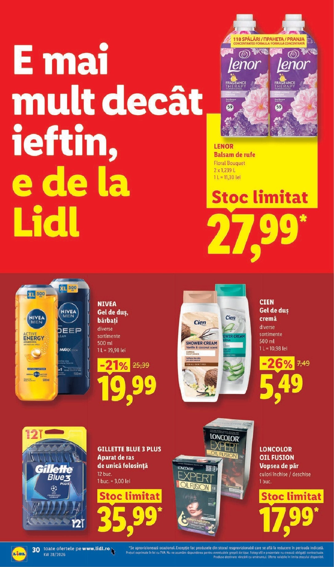 lidl - Lidl - Catalogul săptămânal pliante pentru săptămâna viitoare de la luni 06.07.2026 până la duminică 12.07.2026 - page: 30