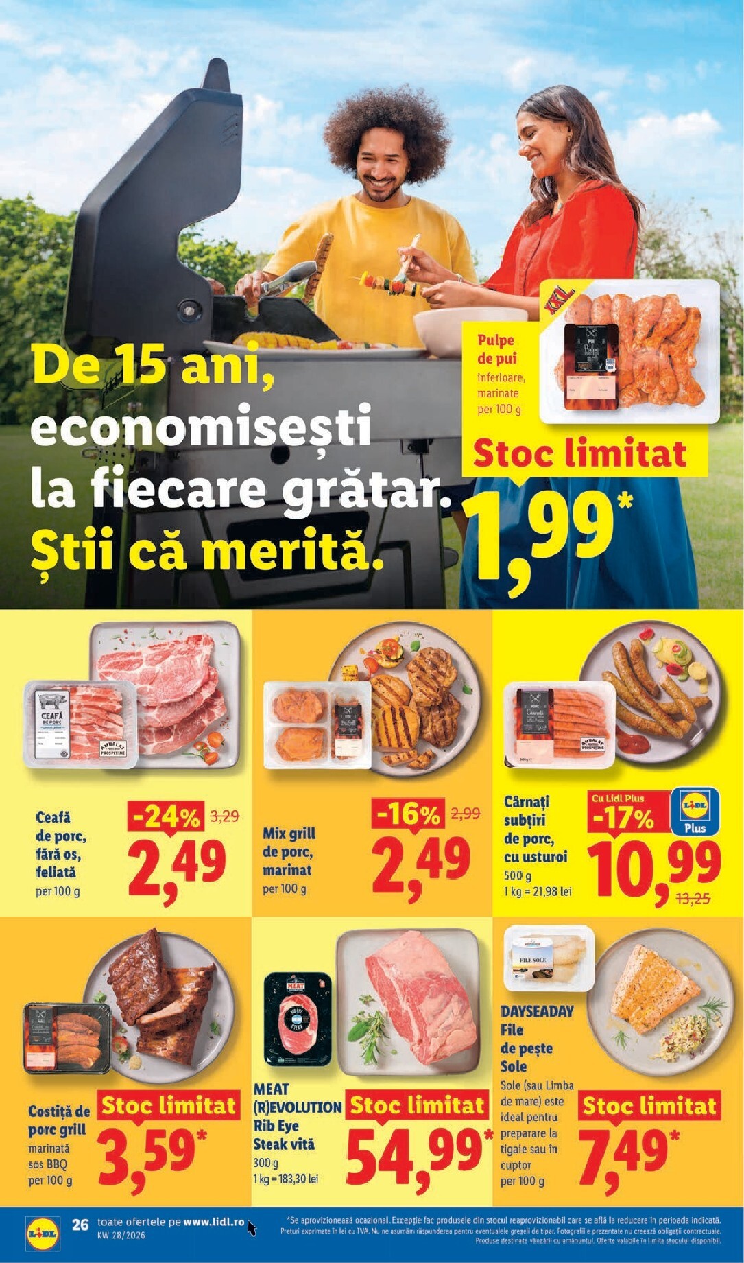 lidl - Lidl - Catalogul săptămânal pliante pentru săptămâna viitoare de la luni 06.07.2026 până la duminică 12.07.2026 - page: 26