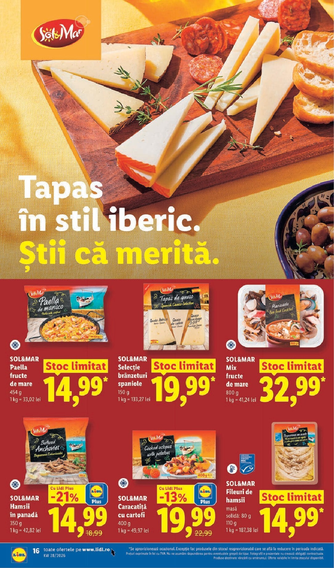 lidl - Lidl - Catalogul săptămânal pliante pentru săptămâna viitoare de la luni 06.07.2026 până la duminică 12.07.2026 - page: 16