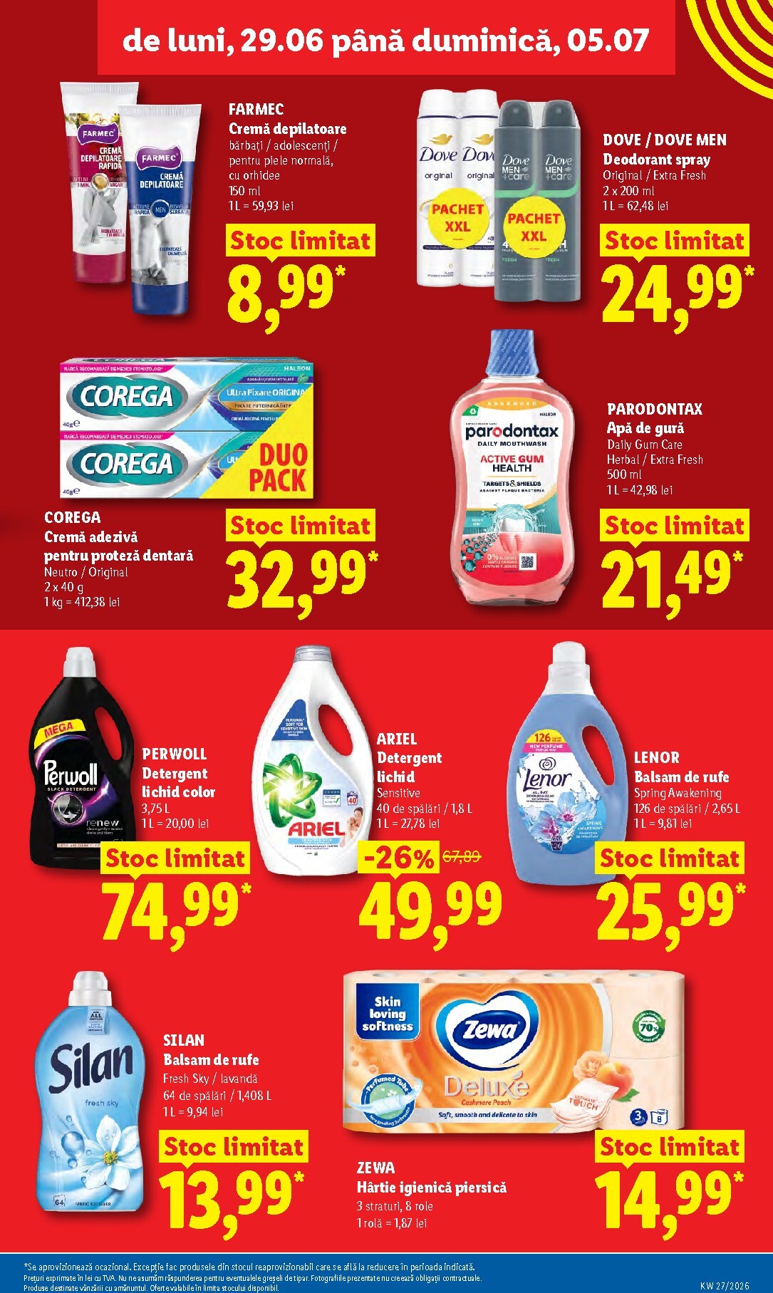 lidl - Brosura Lidl valabilă de la luni 29.06.2026 până la duminică 05.07.2026 - page: 29