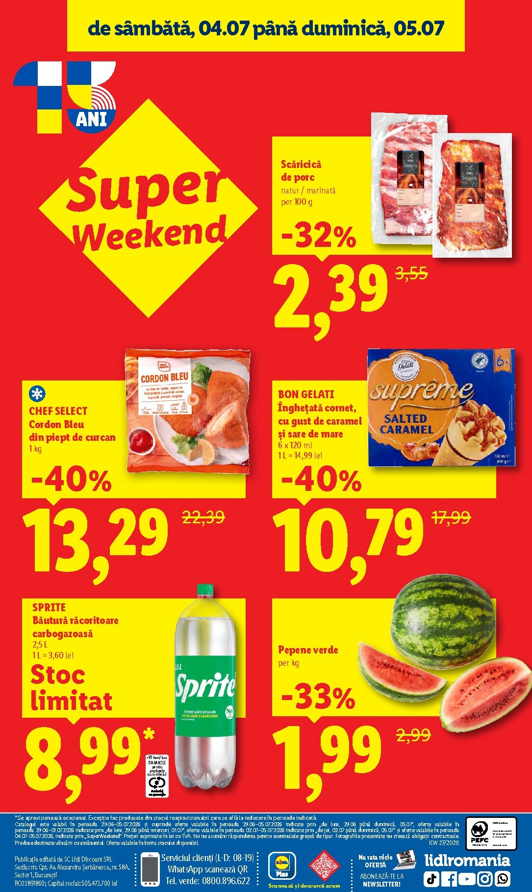 lidl - Brosura Lidl valabilă de la luni 29.06.2026 până la duminică 05.07.2026 - page: 98