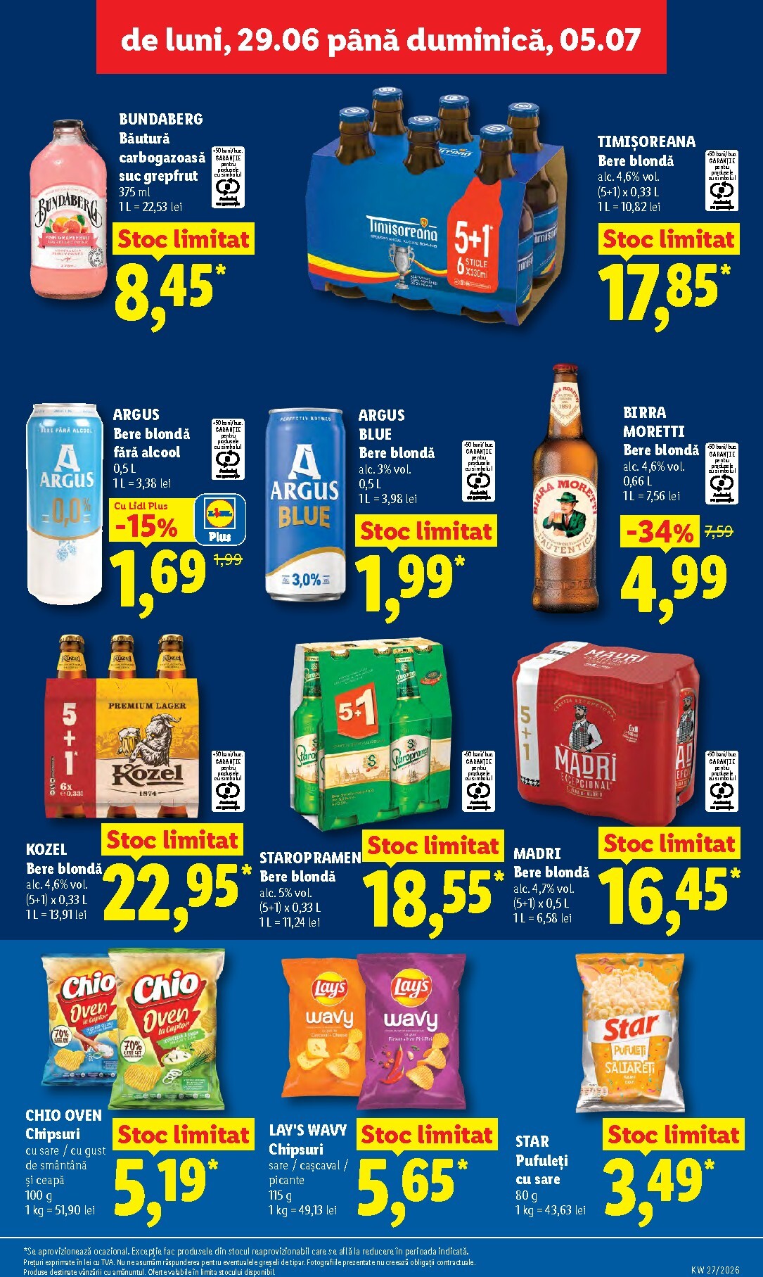 lidl - Brosura Lidl valabilă de la luni 29.06.2026 până la duminică 05.07.2026 - page: 17