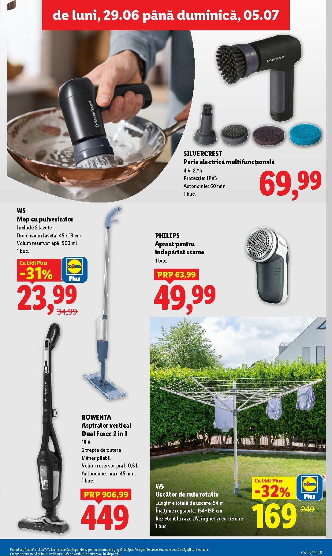lidl - Brosura Lidl valabilă de la luni 29.06.2026 până la duminică 05.07.2026 - page: 49