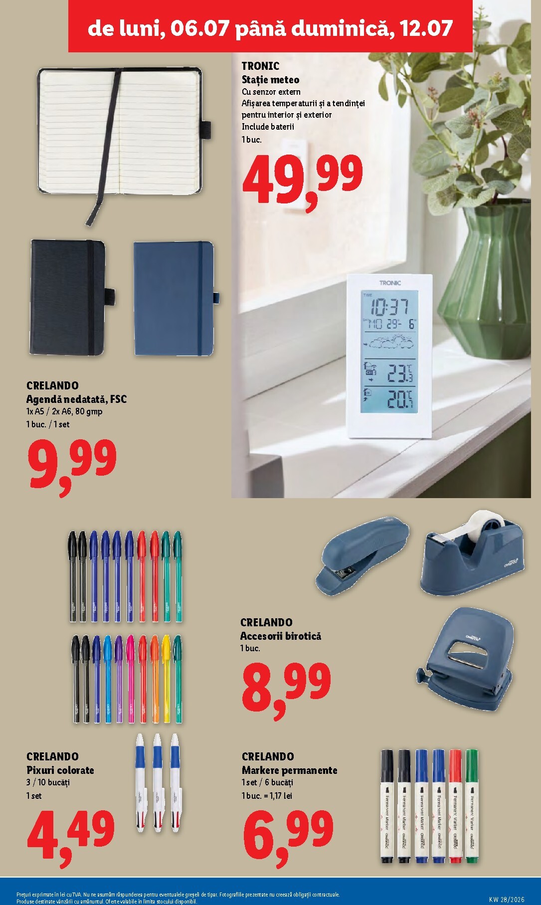 lidl - Lidl pliante pentru săptămâna viitoare de la luni 06.07.2026 până la duminică 12.07.2026 - page: 47