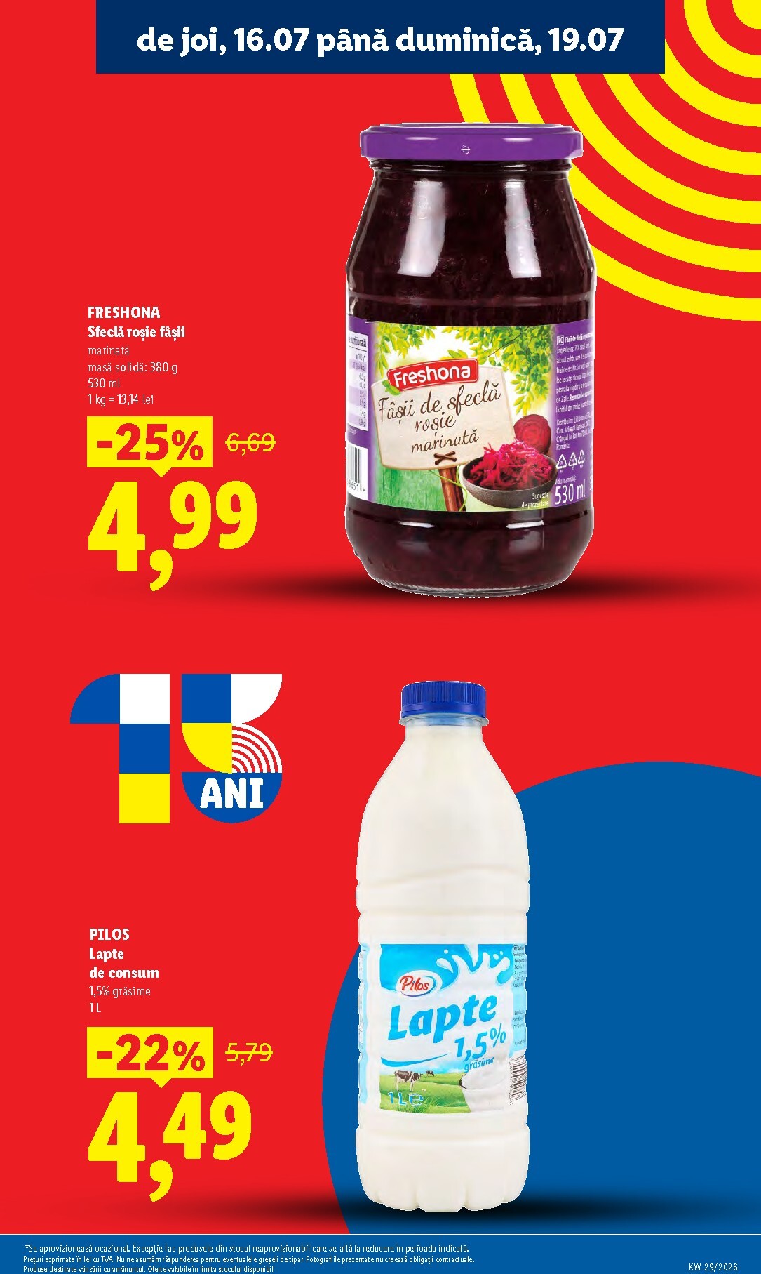 lidl - Lidl pliante pentru săptămâna viitoare de la luni 13.07.2026 până la duminică 19.07.2026 - page: 63