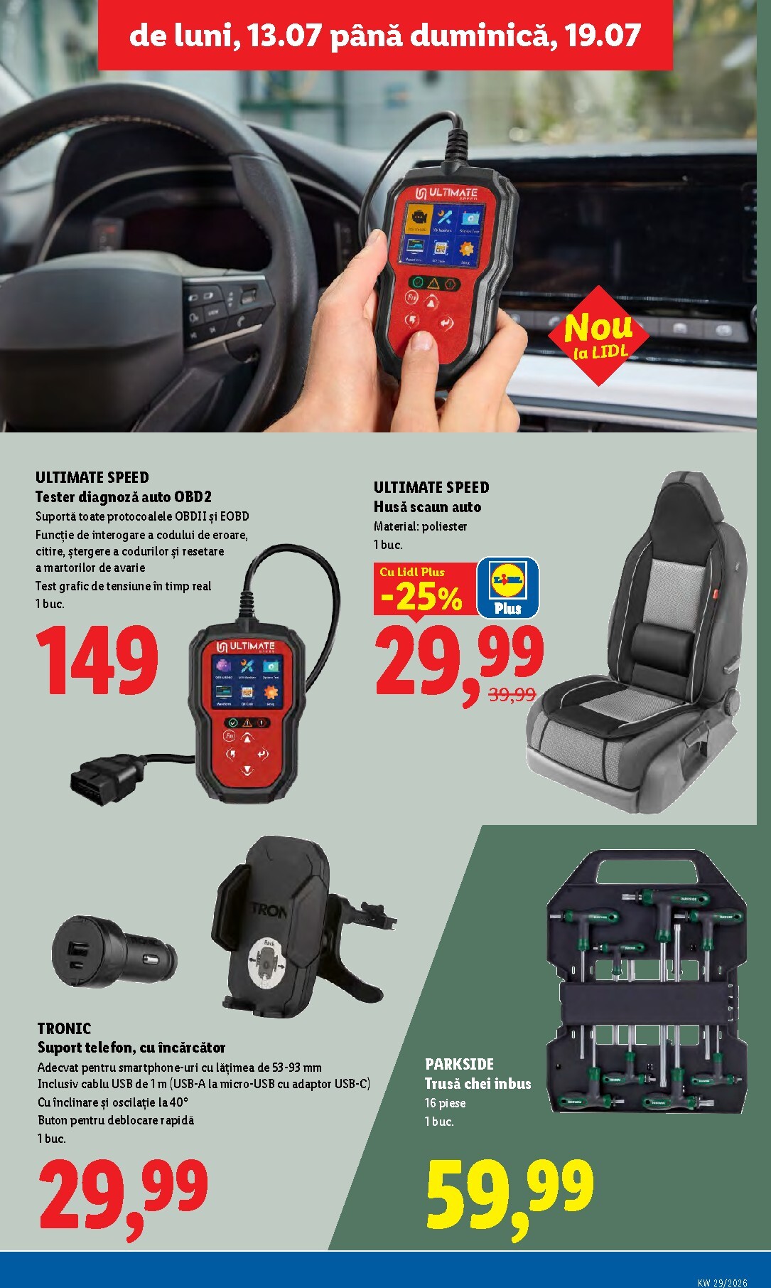 lidl - Lidl pliante pentru săptămâna viitoare de la luni 13.07.2026 până la duminică 19.07.2026 - page: 43