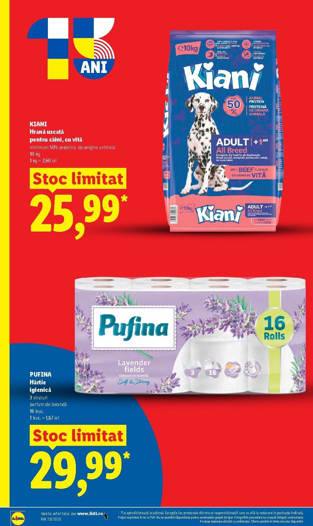 lidl - Lidl pliante pentru săptămâna viitoare de la luni 13.07.2026 până la duminică 19.07.2026 - page: 34