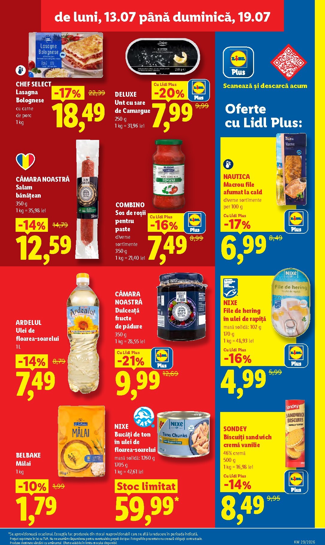 lidl - Lidl pliante pentru săptămâna viitoare de la luni 13.07.2026 până la duminică 19.07.2026 - page: 13