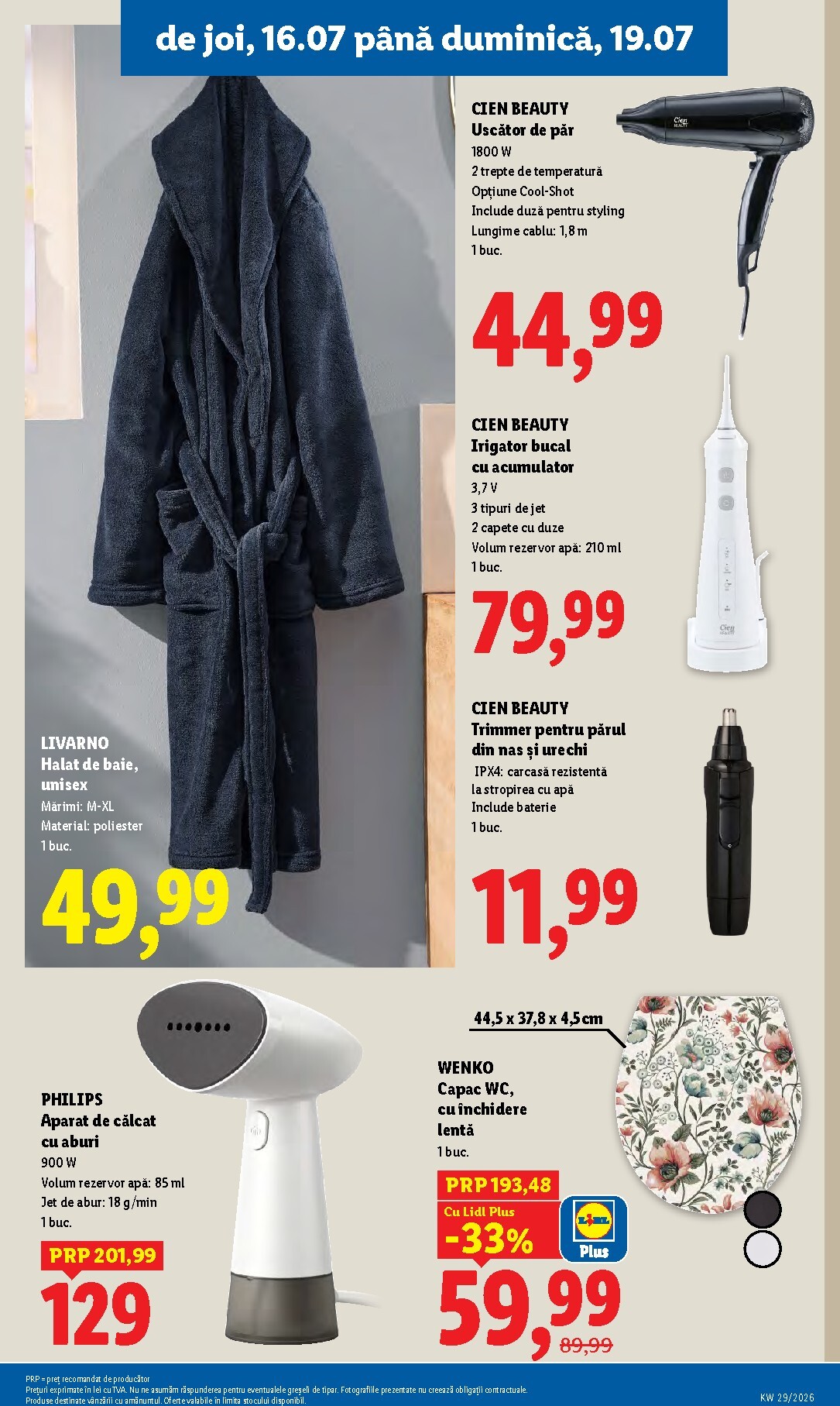 lidl - Lidl pliante pentru săptămâna viitoare de la luni 13.07.2026 până la duminică 19.07.2026 - page: 91