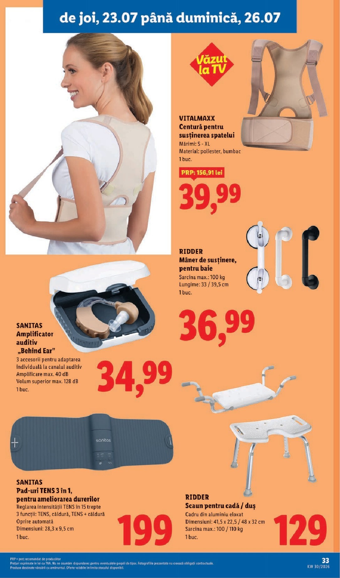 lidl - Lidl pliante pentru săptămâna viitoare de la luni 20.07.2026 până la duminică 26.07.2026 - page: 33