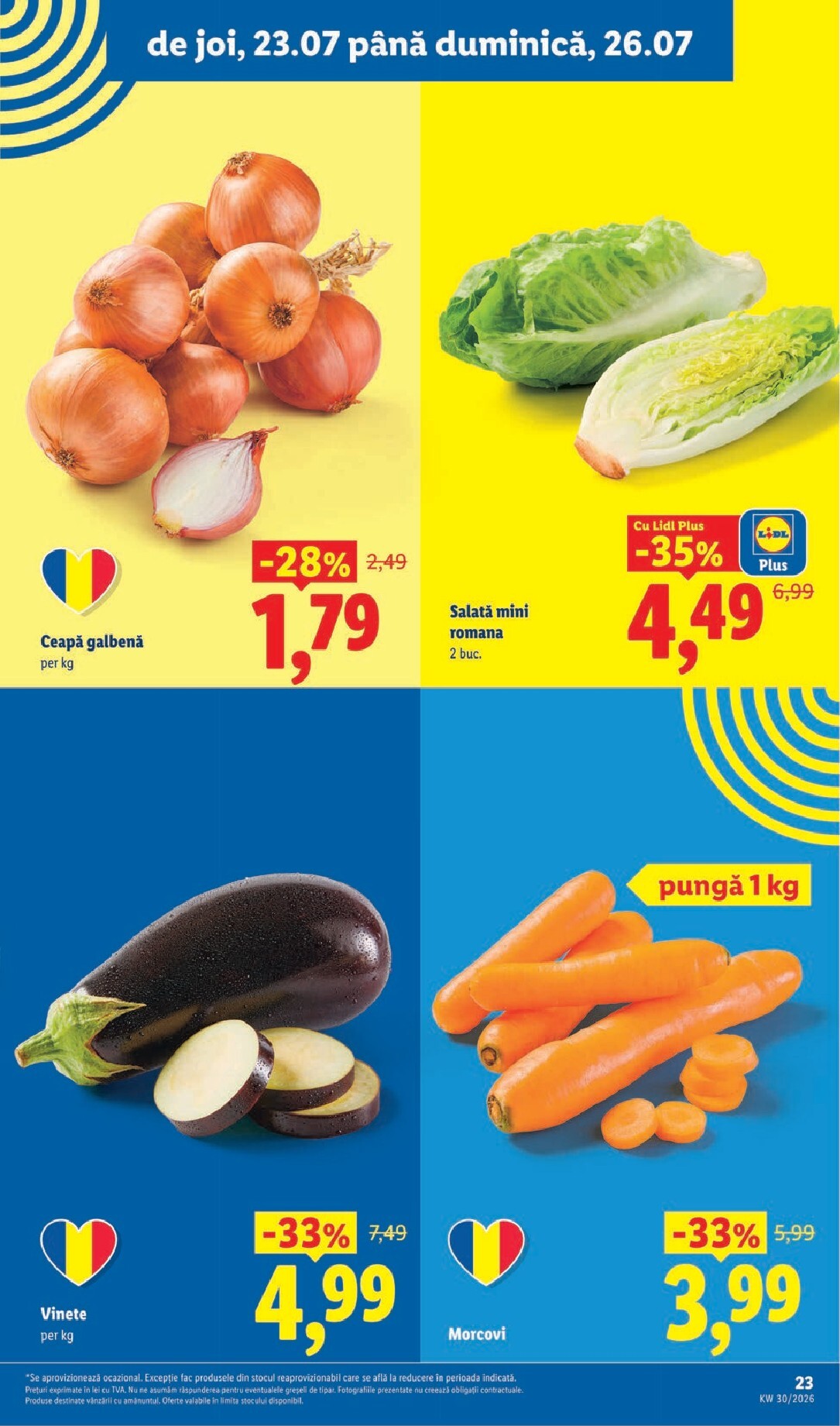 lidl - Lidl pliante pentru săptămâna viitoare de la luni 20.07.2026 până la duminică 26.07.2026 - page: 23