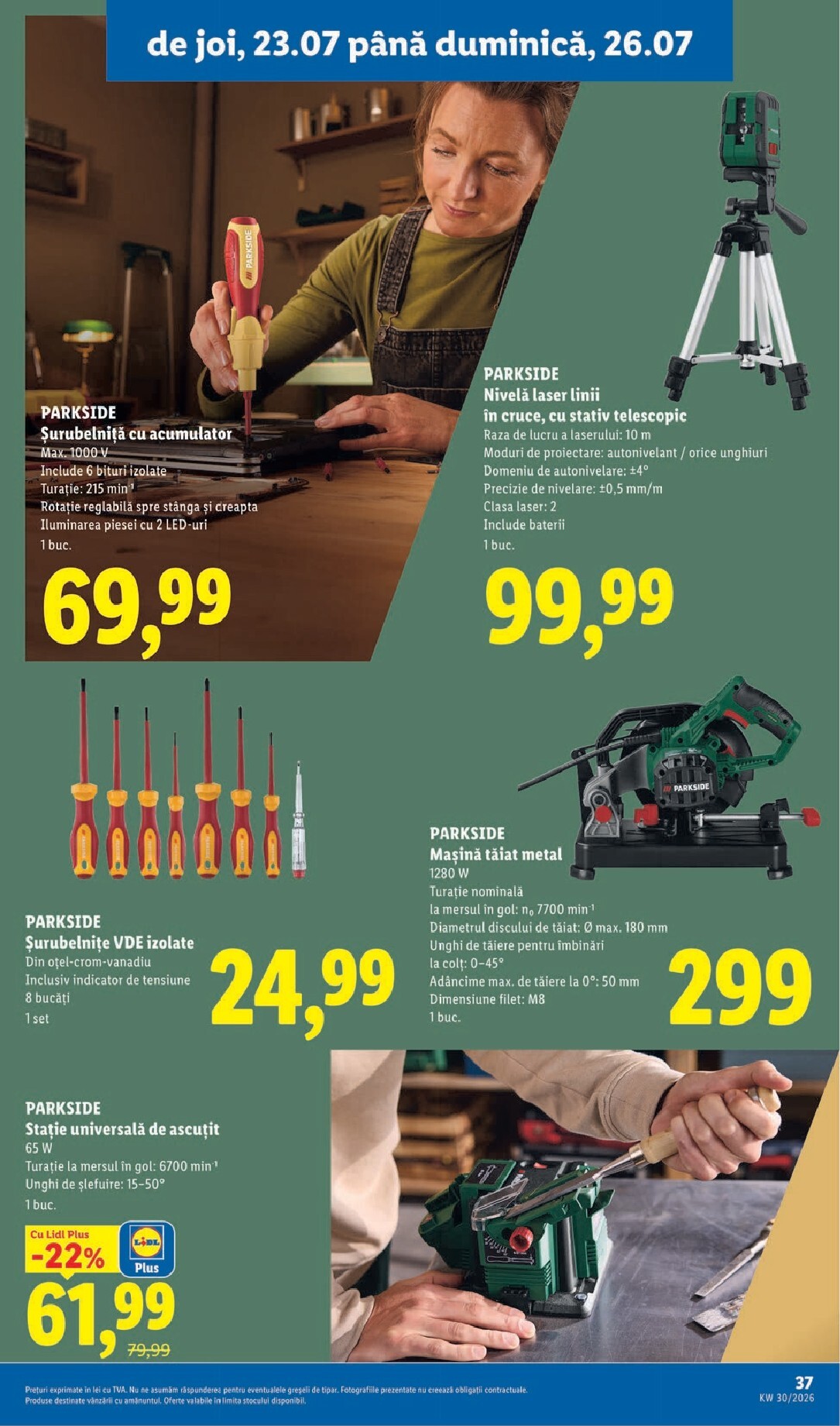 lidl - Lidl pliante pentru săptămâna viitoare de la luni 20.07.2026 până la duminică 26.07.2026 - page: 37