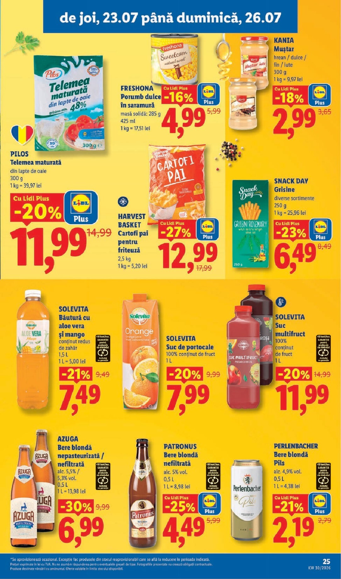 lidl - Lidl pliante pentru săptămâna viitoare de la luni 20.07.2026 până la duminică 26.07.2026 - page: 25