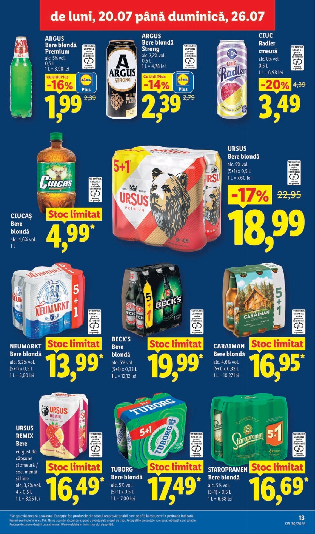 lidl - Lidl pliante pentru săptămâna viitoare de la luni 20.07.2026 până la duminică 26.07.2026 - page: 13