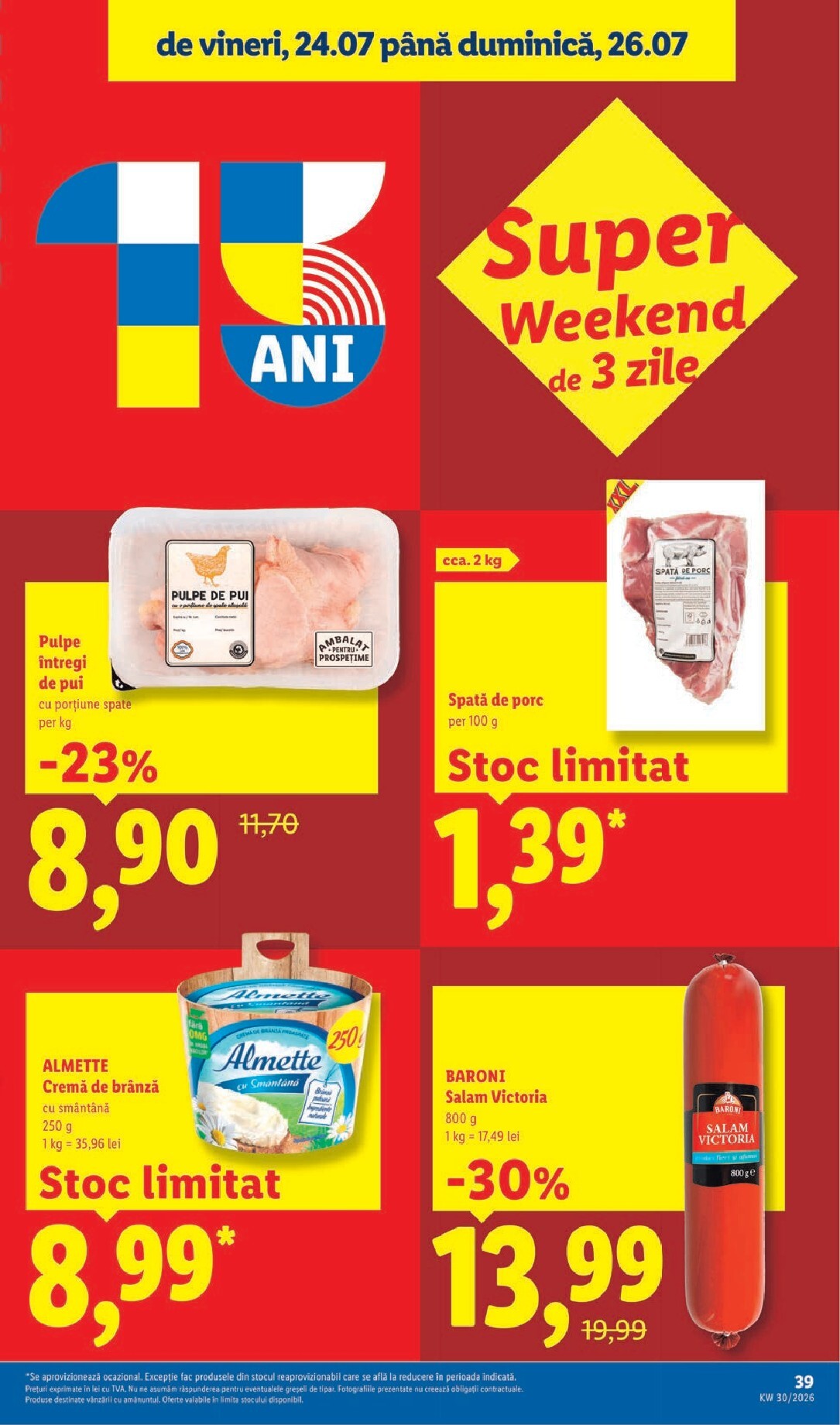lidl - Lidl pliante pentru săptămâna viitoare de la luni 20.07.2026 până la duminică 26.07.2026 - page: 39