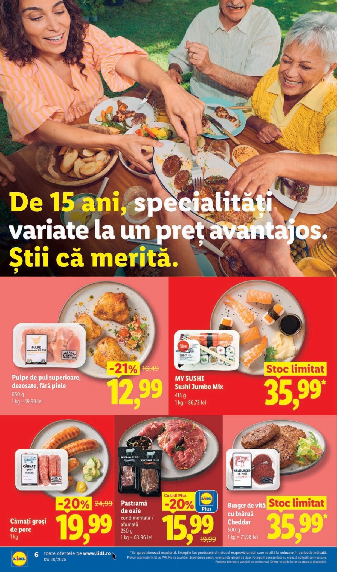 lidl - Lidl pliante pentru săptămâna viitoare de la luni 20.07.2026 până la duminică 26.07.2026 - page: 6