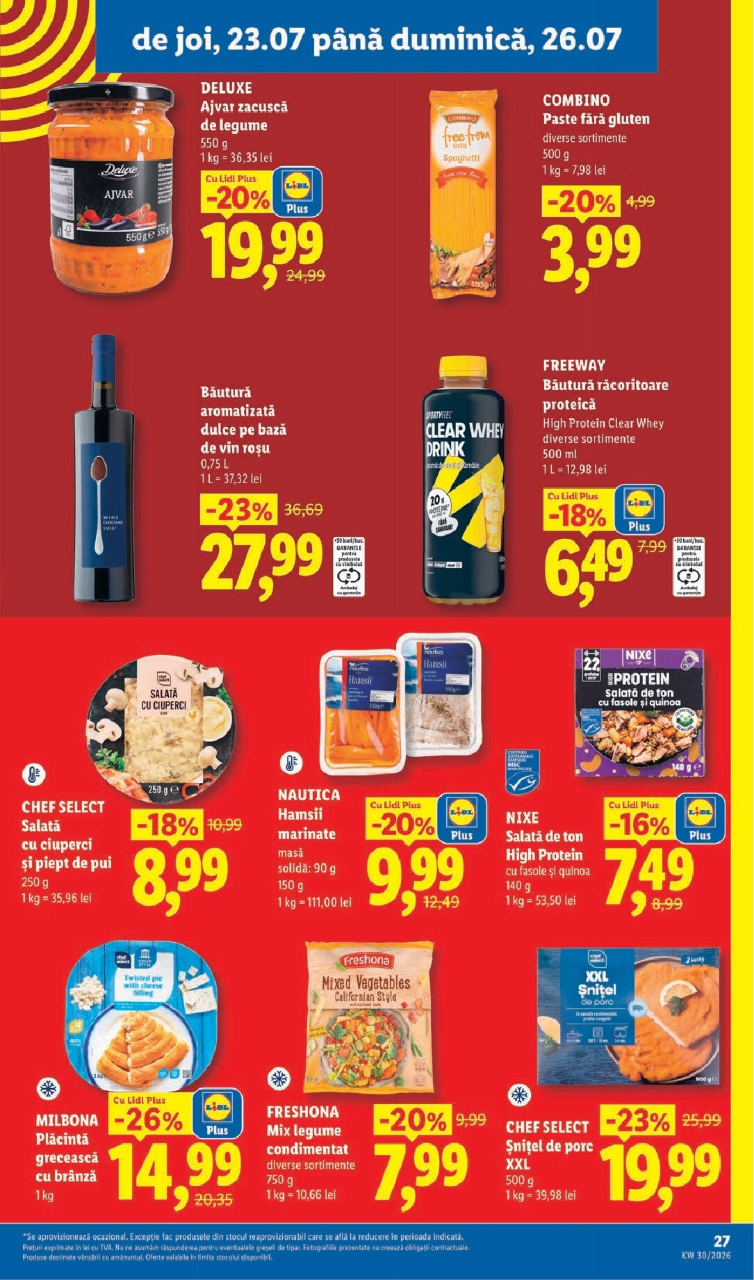 lidl - Lidl pliante pentru săptămâna viitoare de la luni 20.07.2026 până la duminică 26.07.2026 - page: 27
