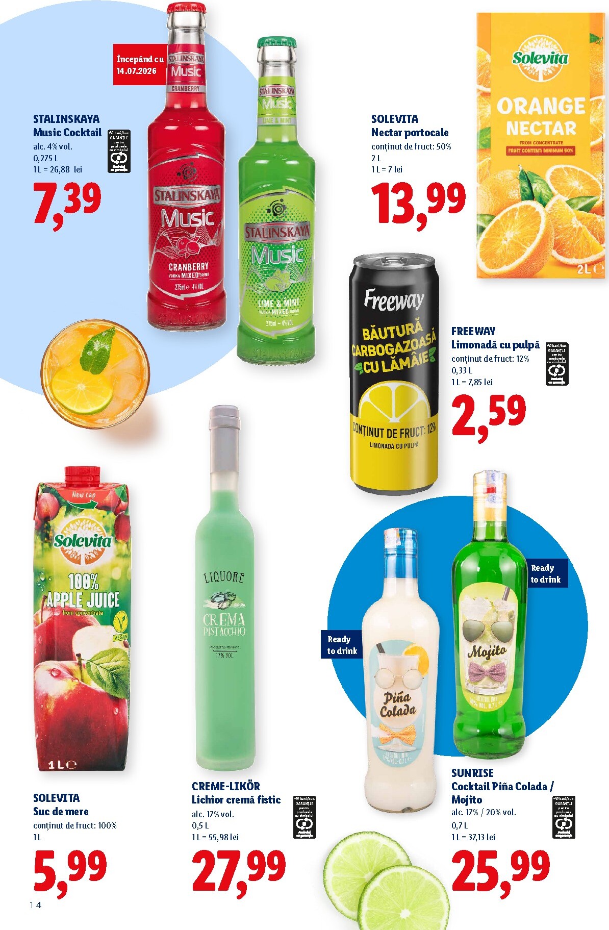 lidl - Brosura Lidl - Catalogul valabilă de la luni 13.07.2026 până la duminică 13.09.2026 - page: 14
