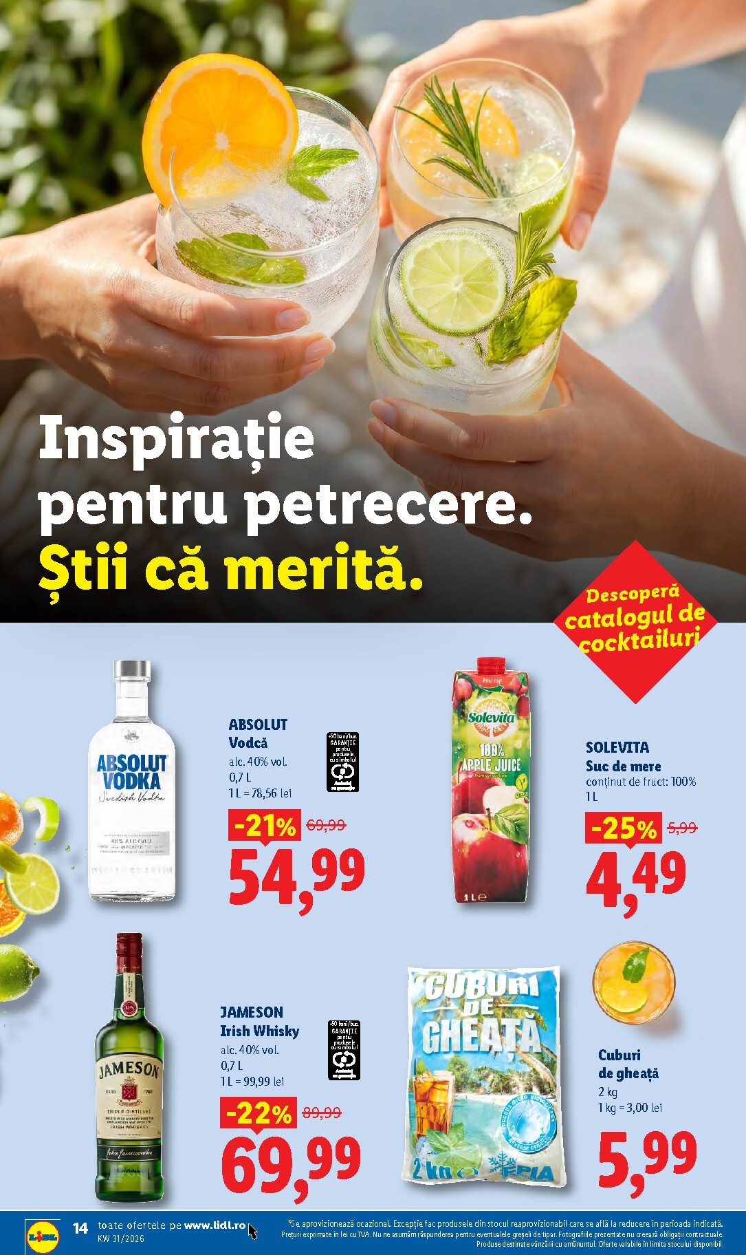 lidl - Lidl pliante pentru săptămâna viitoare de la luni 27.07.2026 până la duminică 02.08.2026 - page: 14