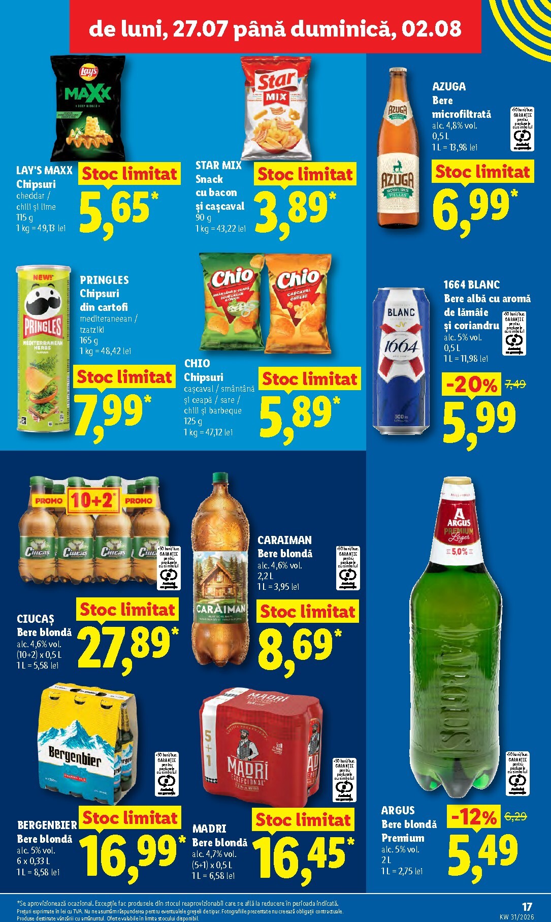 lidl - Lidl pliante pentru săptămâna viitoare de la luni 27.07.2026 până la duminică 02.08.2026 - page: 17
