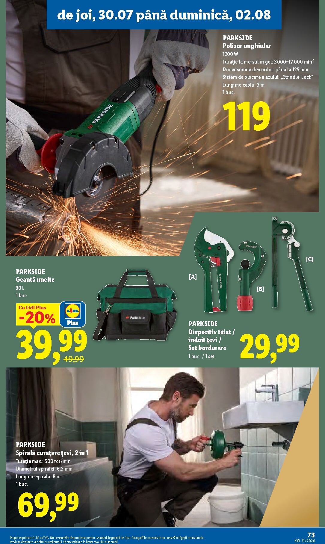 lidl - Lidl pliante pentru săptămâna viitoare de la luni 27.07.2026 până la duminică 02.08.2026 - page: 73