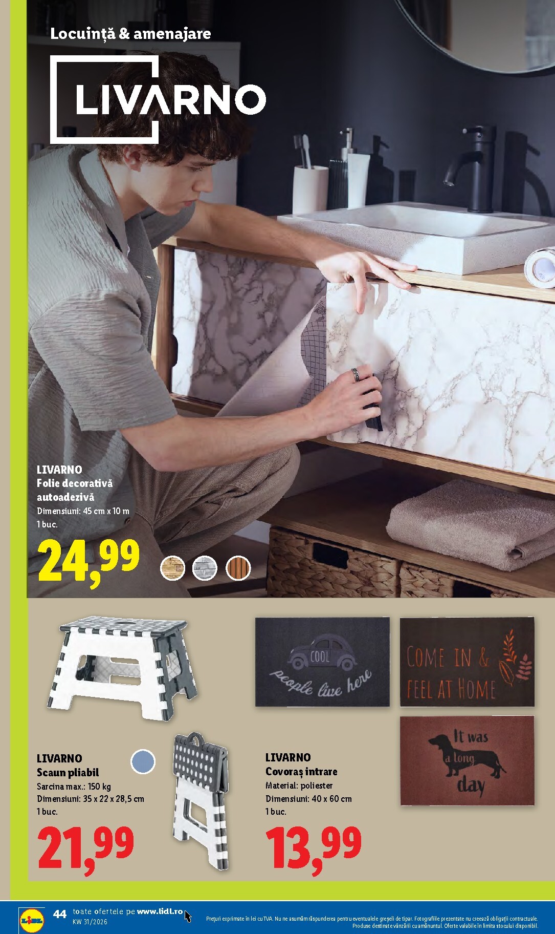 lidl - Lidl pliante pentru săptămâna viitoare de la luni 27.07.2026 până la duminică 02.08.2026 - page: 44