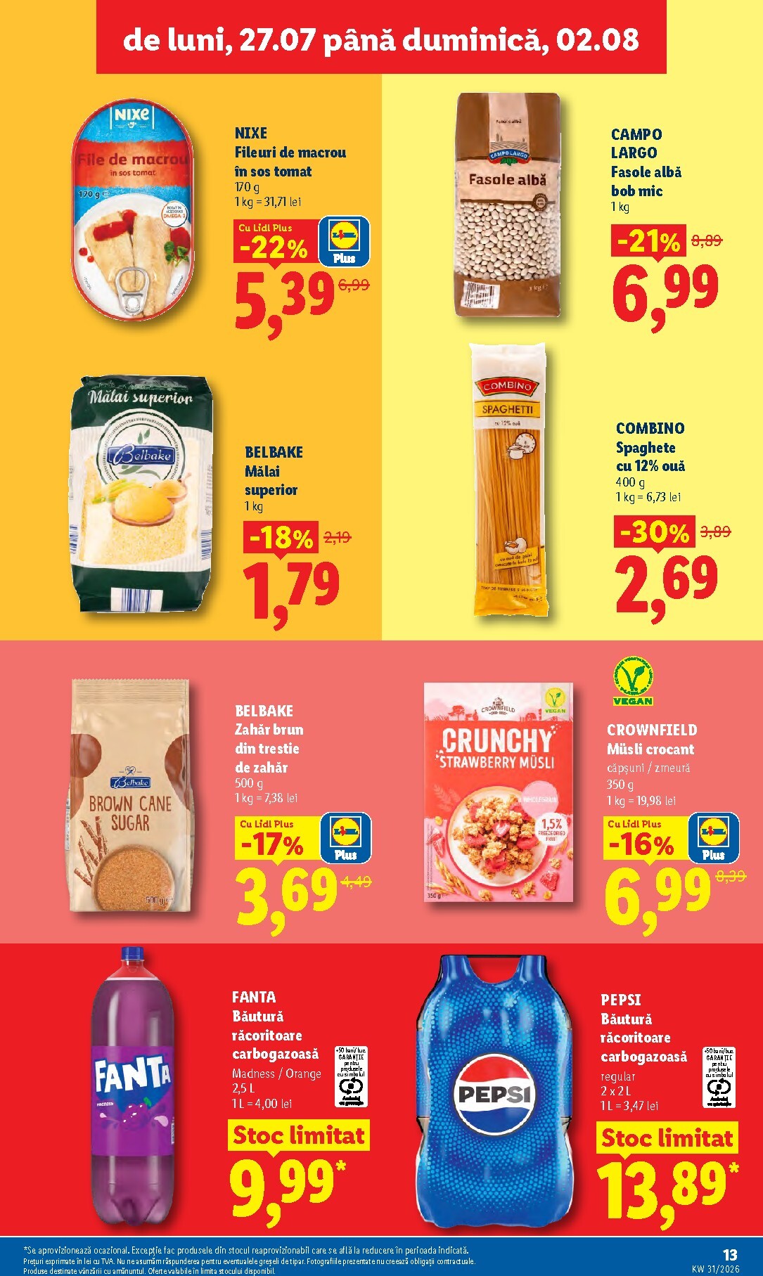 lidl - Lidl pliante pentru săptămâna viitoare de la luni 27.07.2026 până la duminică 02.08.2026 - page: 13
